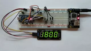 Arduino Clock with 4-digit, 7-segment LED Display