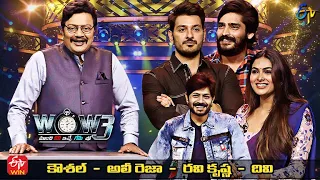 Wow 3 | Koushal, Ali Reza, Ravi Krishna, Divi | 12th July 2022 | Full Episode | ETV Telugu