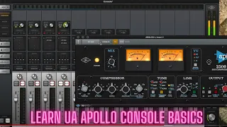 How to use the Universal Audio Apollo Console