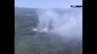 В Мотыгинском районе из-за лесного пожара введен режим ЧС