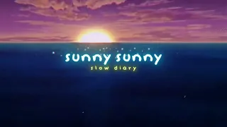 sunny sunny [slowed + reverb + bass boosted] - yo yo honey singh, neha kakkar | slow diary