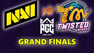 NAVI vs TWISTED MINDS - GRAND FINALS - PGC DUBAI 2022 - PUBG