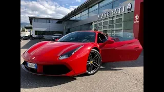 Ferrari 488 GTB !! Insane Power of the 3.9 l. V8 Engine !! Test & Review