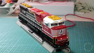 Function Demo: NS 911 Athearn SD60E - ESU LokSound Select