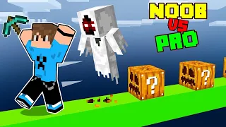 NOOB VS PRO ΠΟΙΟΣ ΘΑ ΒΡΕΙ ΤΑ ΚΑΛΥΤΕΡΑ HALLOWEEN LUCKY BLOCKS ΣΤΟ MINECRAFT