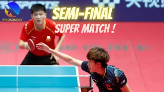 Fan Zhendong vs. Wang Chuqin (semi-final)