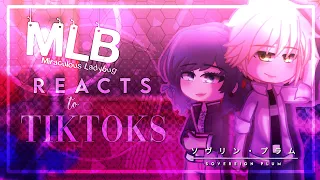 MLB Reacts to Tiktoks || MLB || Gacha Club || Part 1