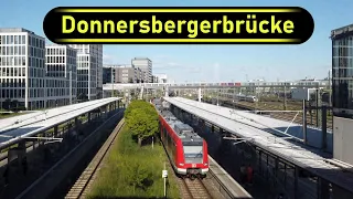 S-Bahn Station Donnersbergerbrücke - Munich 🇩🇪 - Walkthrough 🚶