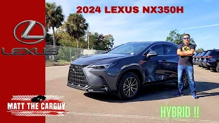 2024 Lexus NX350h detailed review and drive. Is it the best in it's class?