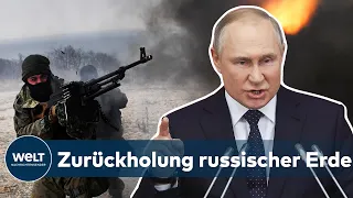 UKRAINE-KRIEG: Zurückholung - Putin zieht Vergleich zu Zar Peter den Großen | WELT Thema