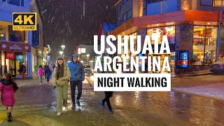 Ushuaia Downtown Tierra del Fuego Argentina Walking Tour | 4K Walk UHD