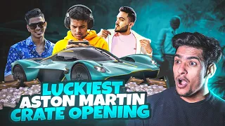 😱Hacker or What Aston Martin Luckiest Crate Opening in BGMI Ft. @JONATHANGAMINGYT