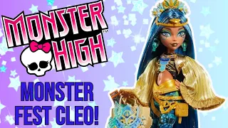 Wrap Concert! | Monster High Monster Fest Cleo De Nile Fashion Doll | Adult Collector Review