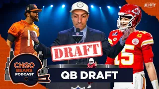 QB DRAFT: Where does Caleb Williams rank amongst ALL NFL QBs? | CHGO Bears Podcast
