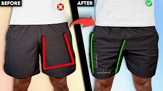 Slim Your Summer Shorts In 2 Minutes! (PRO TAILORING TUTORIAL)