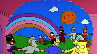 Te imaginas al mundo sin abogados - Los Simpson