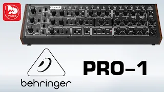 Behringer PRO-1 - аналоговый синтезатор с традиционным электронным звуком