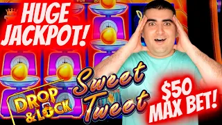 ✦MY LARGEST JACKPOT✦ On Drop & Lock Slot Machine - $50 MAX BET | High Limit Slot JACKPOT | EP-5