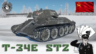 T-34E STZ, Soviet, Medium Tank / War Thunder