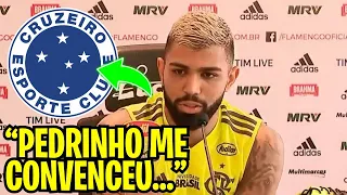 ÚLTIMA HORA! GABIGOL ACEITOU VIR PRO CRUZEIRO! DIRETORIA AGIU RÁPIDO! NOTÍCIA BOMBA! | CRUZEIRO HOJE