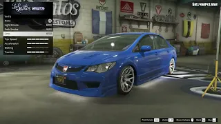 Honda Civic Type-R 2008 - Mod Tuning - GTA V