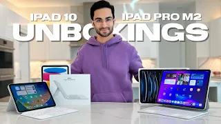 iPad 10 & M2 iPad Pro Unboxing!