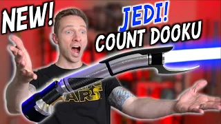NEW! Count Dooku JEDI Neopixel Lightsaber Review! (Artsabers)