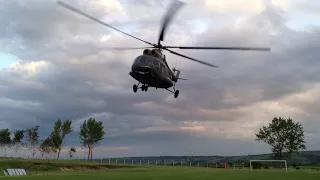 Russian Helicopter Crazy Low Pass