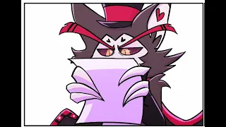 Hazbin Hotel Husk Wearing Glasses Comic Dub #HuskerDust