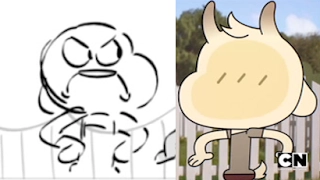 Gumball - The Copycats Comparison (Storyboards vs Final Cut)