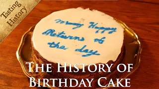 What does a 1920s BIRTHDAY CAKE taste like?