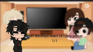 past dursleys react to harry potter 1/1