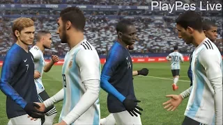 PES 2019 DEMO - FRANCE vs ARGENTINA - Full Match & Amazing Goals - PC Gameplay 1080p HD