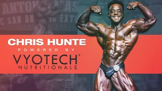 Posing Session Off Season Chest Training with IFBB PRO Bodybuilder Chris Hunte Vyotech Nutritionals