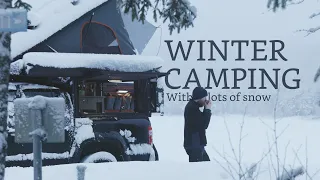Wintercamping in Norway with my Alu-Cab Canopy Camper