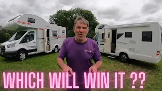 Battle of the 6 Berth Motorhomes... Swift Vs Rollerteam