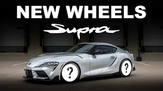 My Supra Gets New Wheels 🤩