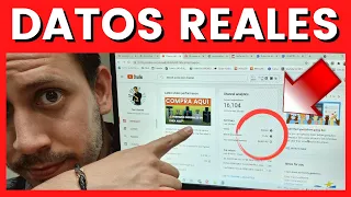 CUANTO SE GANA EN YOUTUBE 🔥DATOS REALES 🔥