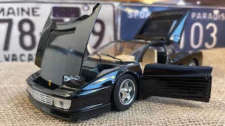 Ferrari Testarossa (1984) Scale 1:18 Model Diecast