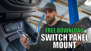 Free Switch Panel Mount - 1st Gen Sequoia
