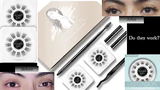 EASITENTION DIY EYELASH EXTENSION KIT | DOES IT WORK? | AMAZON | MAGIC LASHES