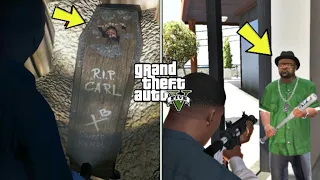 GTA 5 - I found CJ's grave in GTA 5! (Carl Johnson Safehouse Unlocked) - CJ house is GTA 5