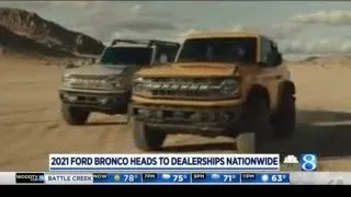 2021 Ford Bronco heads to dealerships nationwide