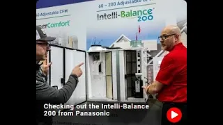 Panasonic ERVs - WhisperComfort and Intelli-Balance