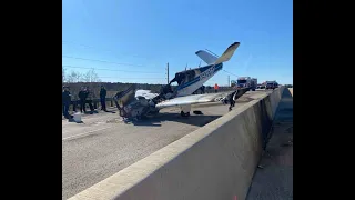 Beechcraft Bonanza Forced Landing on Semi Truck- Tomball, Texas 22 Jan 2023