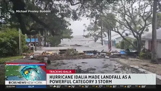 Hurricane Idalia makes landfall as Category 3 storm