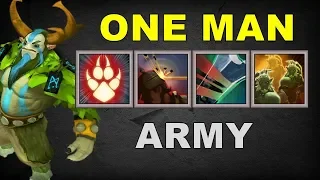 One Man ARMY All Passive Build  | Dota 2 Ability Draft