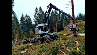 🌲*Americanlogger* • TimberPro 830-B & Logmax 9000 • HarvesterAction • Biggest Machine • Sound • #2🌲