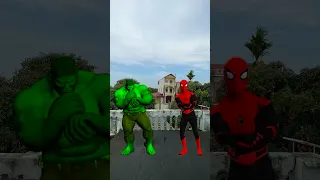 Spider-man Vs Hulk Dance Savesta #shorts