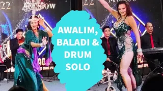 DARIYA TOKTULATOVA LIVE SHOW / AWALIM, BELEDI, TABLA SOLO / XVII INTERNATIONAL BELLYDANCE CUP 2022